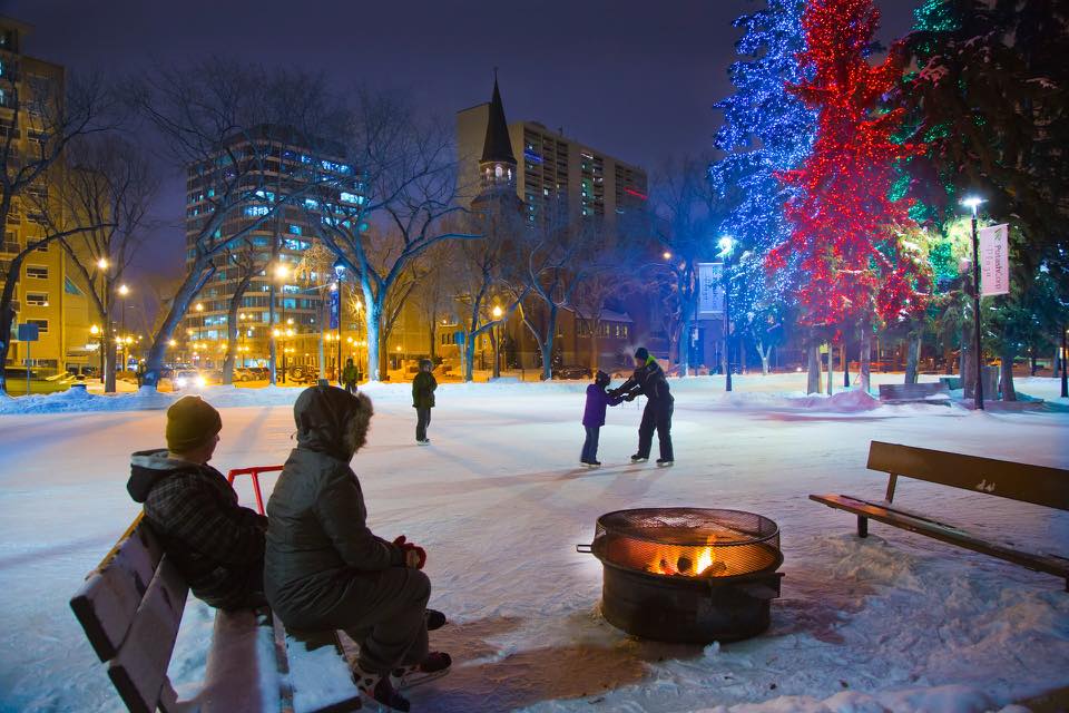 New Year's Skating Party/ Facebook