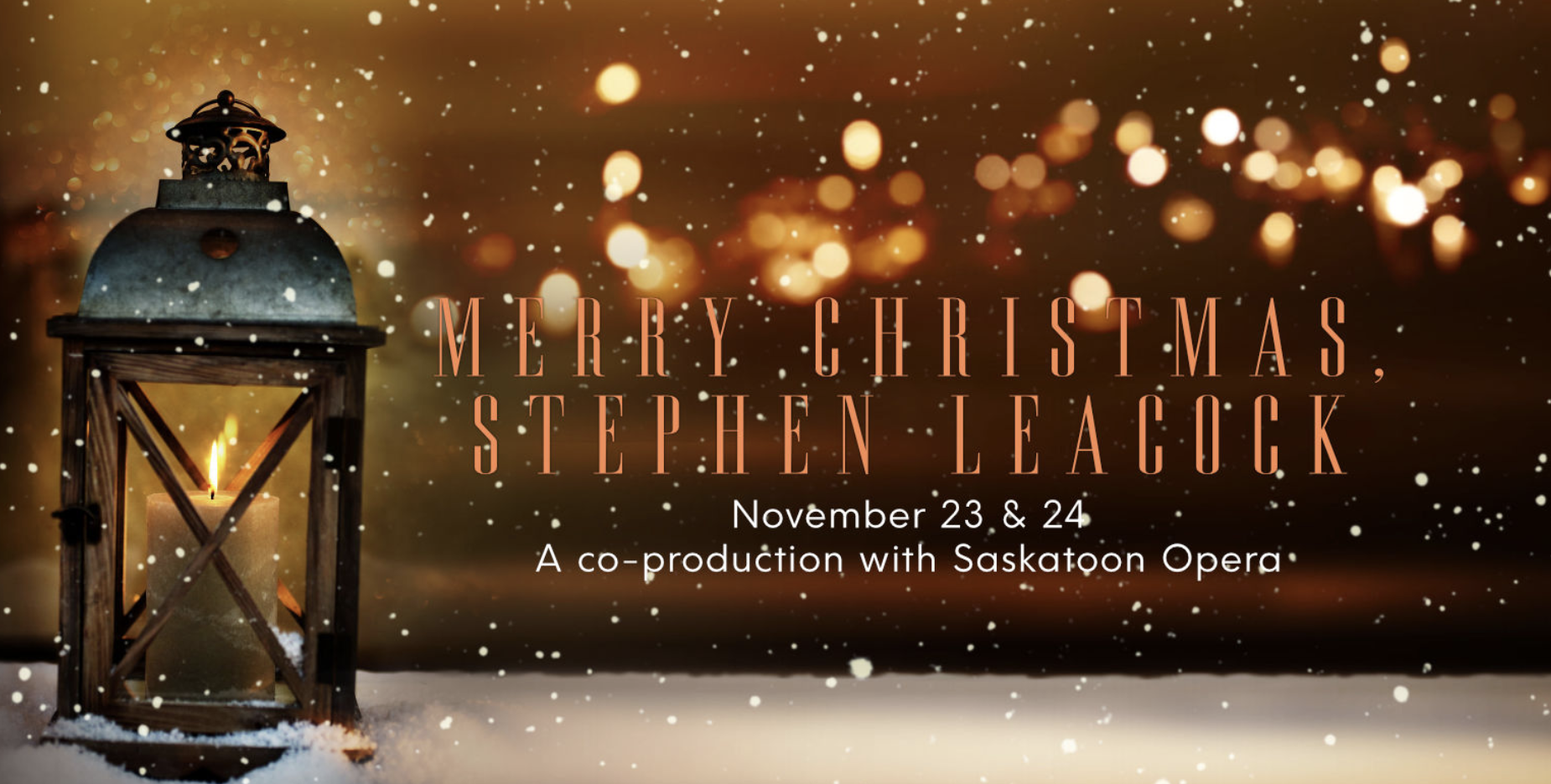 Merry Christmas Stephen Leacock / SSO